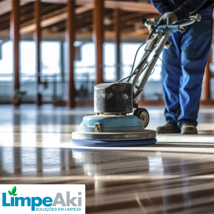 Limpeza pesada pós obra
